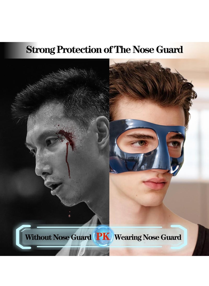 Generic - Sport Face Protector Broken Nose Protector for Basketball  Soccer Softball Training Foam-Padded Face Masks for Men and Women - Image 1