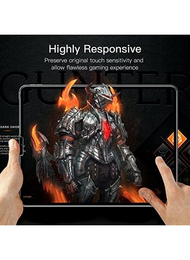 جي تيك واقي شاشة الخصوصية لجهاز ايباد برو 12.9 بوصة الجيل السادس والخامس والرابع والثالث 2022 2021 2020 2018 غشاء زجاجي مقوى مضاد للتجسس عبوة واحدة - Image 5