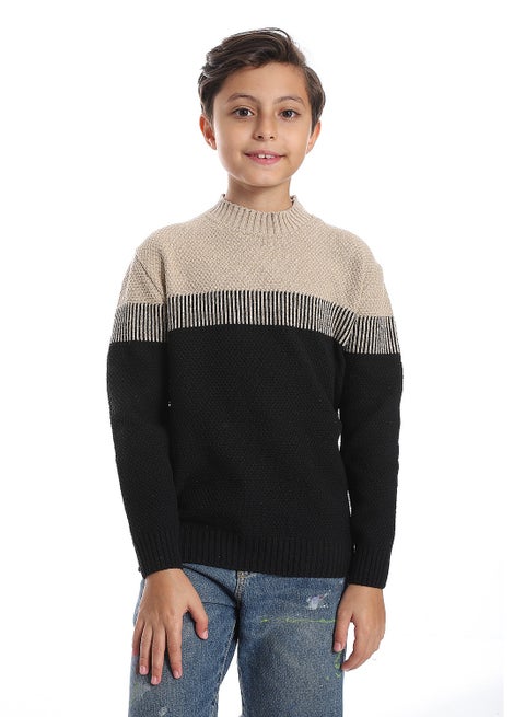 بلوفر أولادي صوف بتصميمات متعددة