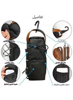 General Gym Special Water Bottle Bag with Magnet Water Cup Bag Strong Iron Suction Water Bottle Hanging Bag Outdoor Sports Water Bottle  - Image 4