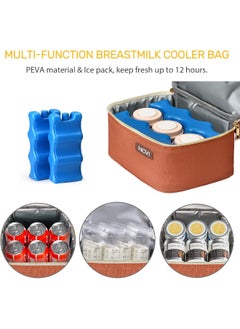 NCVI NCVI Breastmilk Cooler Bag with 2 Ice Pack  - Image 2