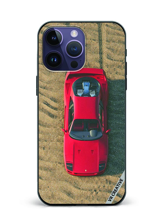 VR CREATIVE Protective Case Cover For Apple iPhone 15 Pro Ferrari Design Multicolour - Image 1