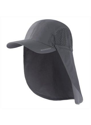 UPF 50+ Foldable Fishing Hat Baseball Cap with Removable Neck Flap Portable for Men Women Golf Hiking - pzsku/ZB55139FD7FD3C1A9F46AZ/45/_/1695134032/664bf335-d946-459b-a05e-ca82c5490dab