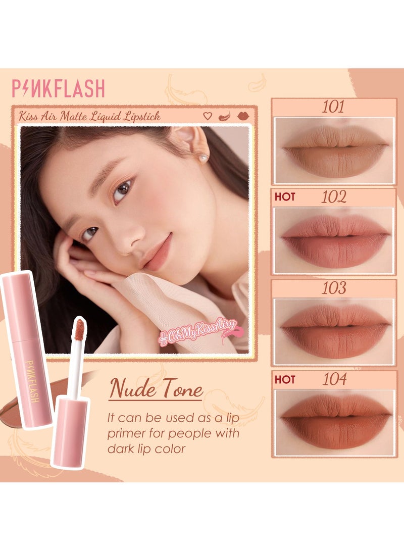  بينكفلاش احمر الشفاه بينك فلاش ميلتينج ماتيه- R01 # - Image 3