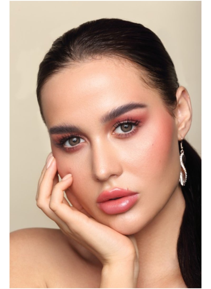 Dahab Natural Cappuccino 9 Months Disposable, Colored Contact Lenses, Cosmetic Contact Lenses, Brown Contact Lenses, Pack Of 2  - Image 3