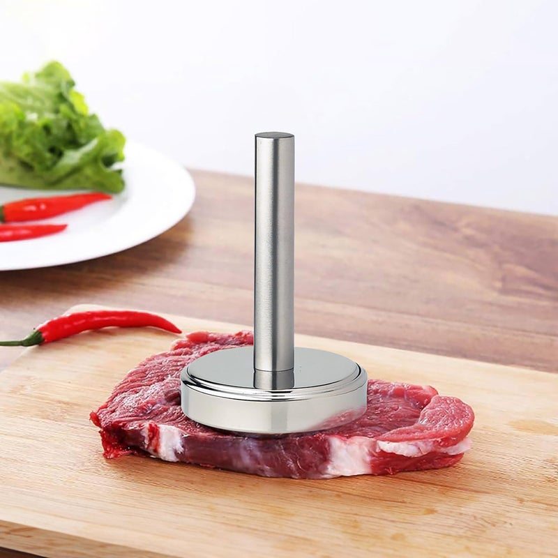 فانتي Fantes Meat Pounder من الفولاذ المقاوم للصدأ بطول 5 بوصات مع سطح قصف 3.25 بوصة، السوق الإيطالية الأصلية منذ عام 1906 1 لكل قطعة - Image 4