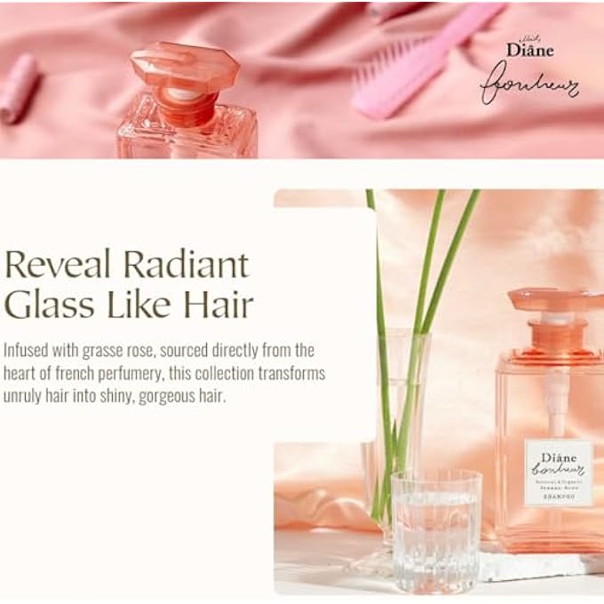 MOIST GRASSE ROSE SHAMPOO FOR UNISEX 16.9 OZ SHAMPOO - Image 3