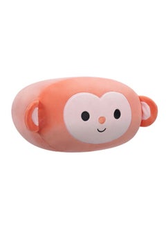 Squishmallows 12-Inch Medium Plush Elton Peach Monkey Stackables  Kellytoy Plush Toy, Multicolor  - Image 2