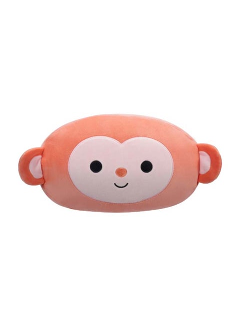 12-Inch Medium Plush Elton Peach Monkey Stackables  Kellytoy Plush Toy, Multicolor
