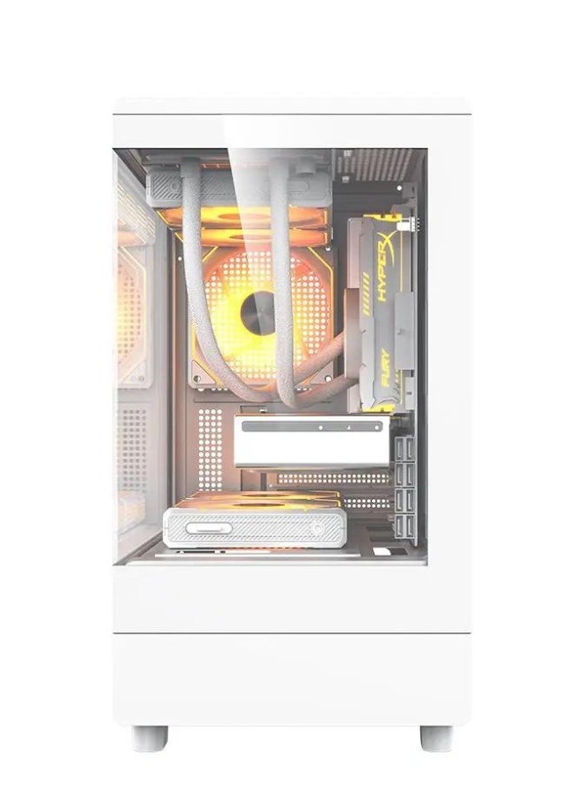 DarkFlash - High-Performance PC Gaming Desktop | Intel i5 12th Gen | ASUS RTX3050 | 16GB RGB RAM, 500GB NVMe SSD With Gamdias GL240 Liquid Cooler - Image 1