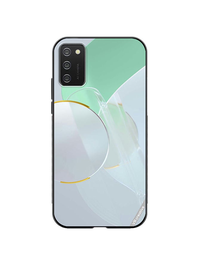 VR CREATIVE Protective Case Cover For Samsung Galaxy A03s Layers Design Multicolour - Image 1
