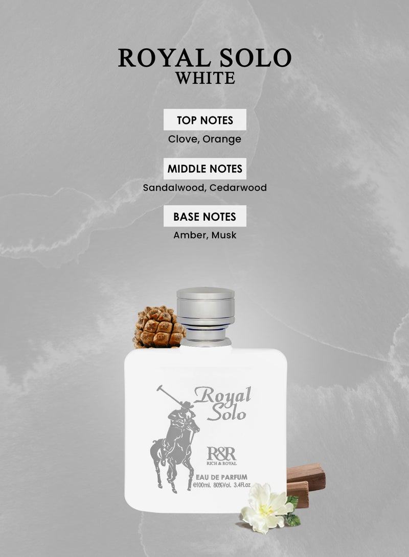 R&R ROYAL SOLO WHITE From Mahabub perfume 100 ML - Image 2