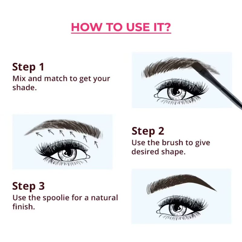 Nykaa Wow My Brow Eyebrow Palette Chamber Of Secrets - Image 5