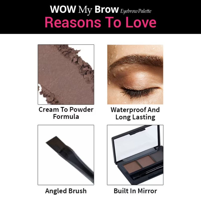 Nykaa Wow My Brow Eyebrow Palette Chamber Of Secrets - Image 3