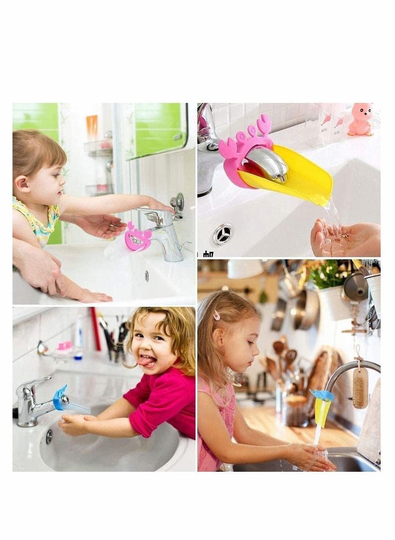 Y&D Faucet Extender 4 Pcs Sink Handle Extender, Safe Extension Attachment and Excellent Washing Hands Solution for Toddlers, Children, Kids, Babies - Image 4