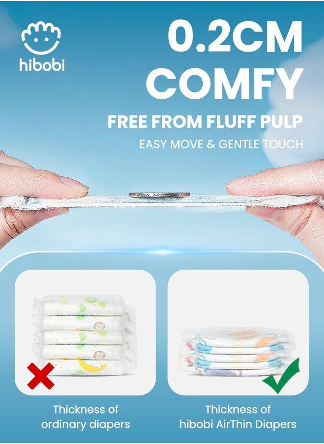 hibobi - Hibobi -Ultra Soft Absorbent Diapers - Size 4 - 9-14Kg - 56Pcs - Pack of 2 - Image 1