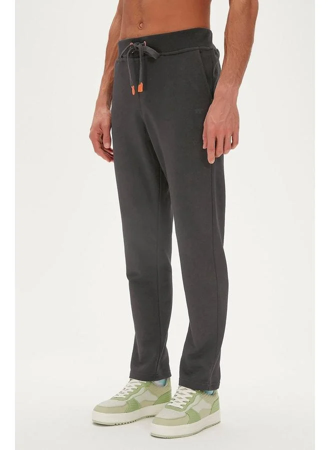 Bad Bear Plain Sweatpants Anthracite Men's Tracksuit Bottom.