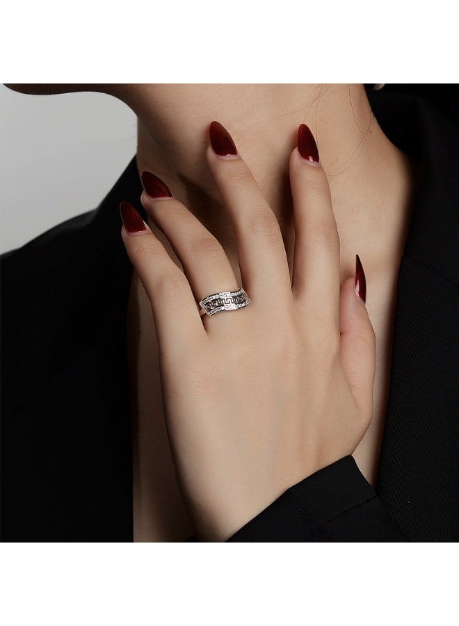 KUYING Fashion Niche High-End Personalized Ring  - Image 2