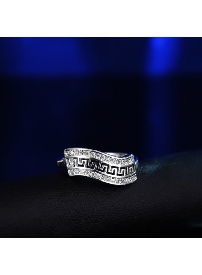 KUYING Fashion Niche High-End Personalized Ring  - Image 5