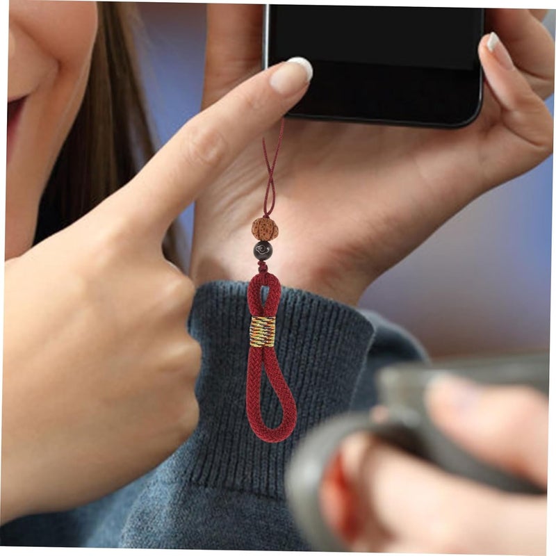 Homoyoyo 3pcs Adorable Phone Lanyards Wrist Strap Key and Phone Hanging Ropes Decorative and Functional Wrist Straps for Keys and Versatile Use for Travel and Daily Activities - Image 4