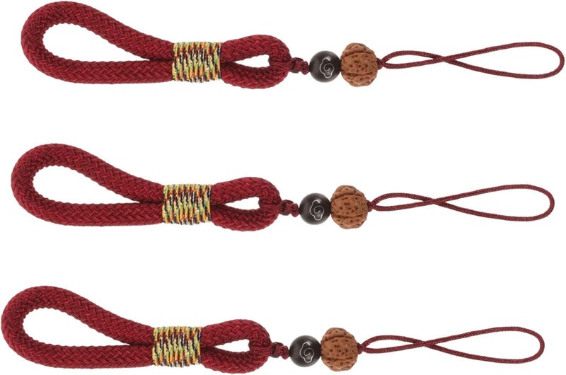 Homoyoyo 3pcs Adorable Phone Lanyards Wrist Strap Key and Phone Hanging Ropes Decorative and Functional Wrist Straps for Keys and Versatile Use for Travel and Daily Activities - Image 1