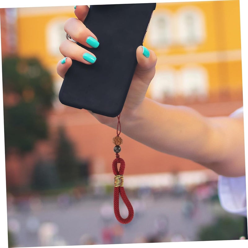 Homoyoyo 3pcs Adorable Phone Lanyards Wrist Strap Key and Phone Hanging Ropes Decorative and Functional Wrist Straps for Keys and Versatile Use for Travel and Daily Activities - Image 3