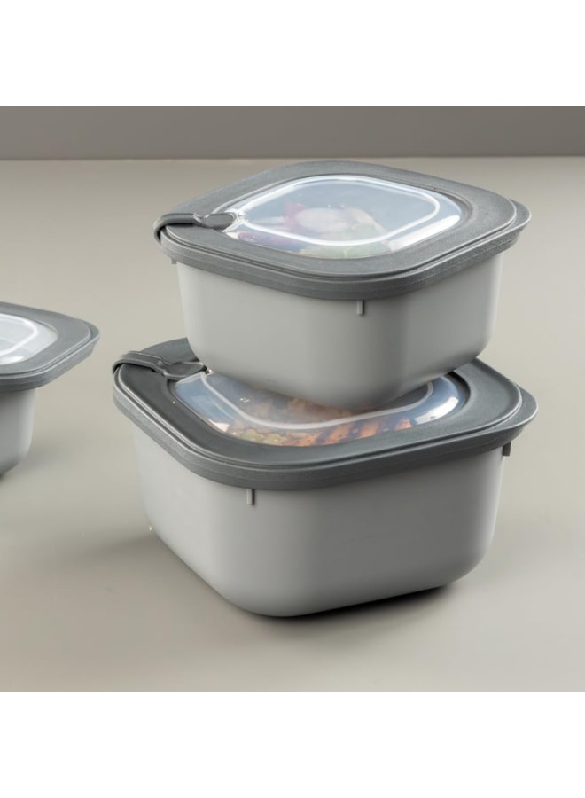 دنيا بلاستيك حاوية تخزين طعام من Dunyaplastik - خالية من مادة BPA، آمنة للاستخدام في الميكروويف، متعددة الألوان بسعة 600 مل - Image 1