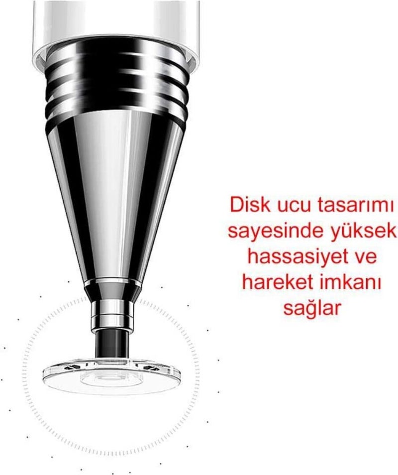 Huawei Matepad T10 Compatible Touch Pen Passive Stylus 2in1 Tablet Pen Drawing  Writing Pen - Image 2