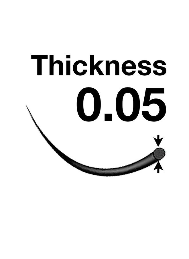 EMILYSTORES Lash Extensions 0.05Mm Thickness C Curl 10Mm Length Volume Eyelashes For Eyelash Extensions(0.05,C,10Mm) - Image 3