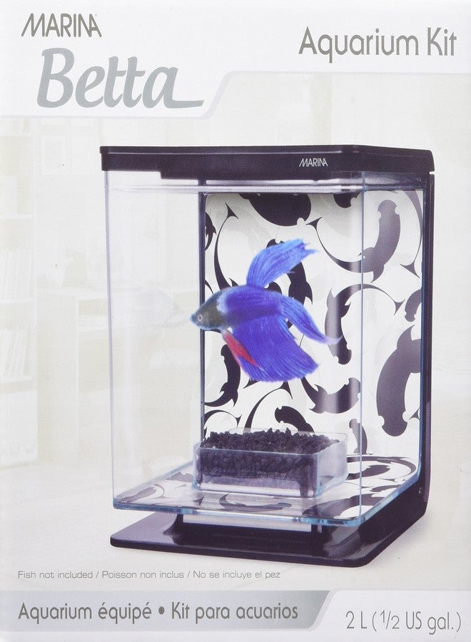 Marina Hagen Marina Betta Aquarium Starter Kit Rust Resistant, Ying/Yang, Pack of 1 - Image 3