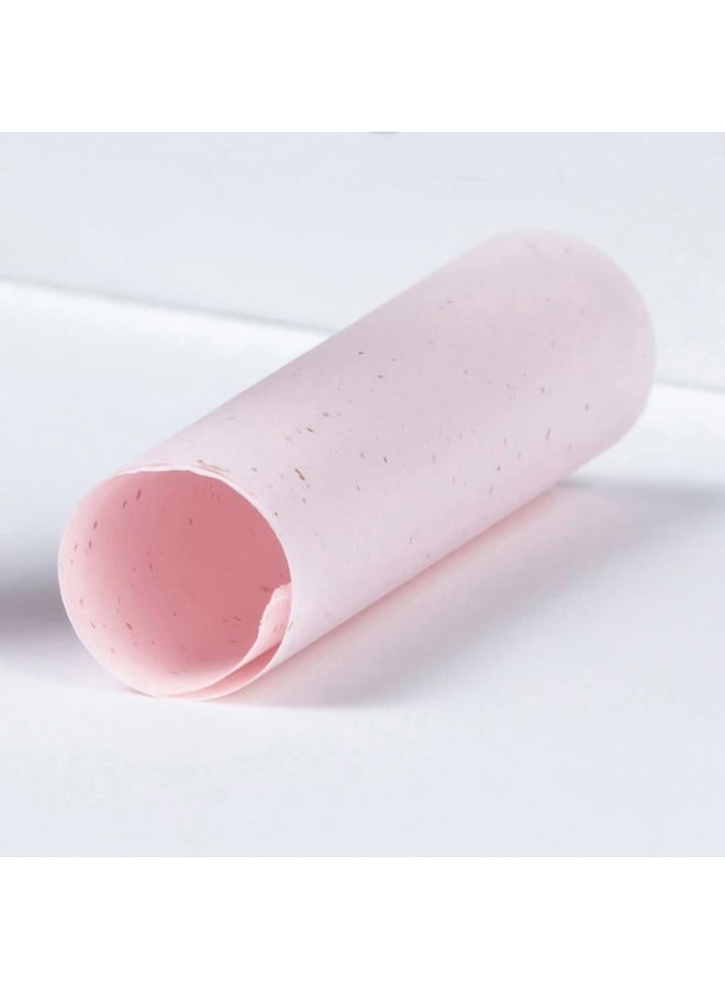 Oil bLotting Paper Roll, Oily Face Facial Skin Absorbing Sheets (3 Refill Pack, Rose)