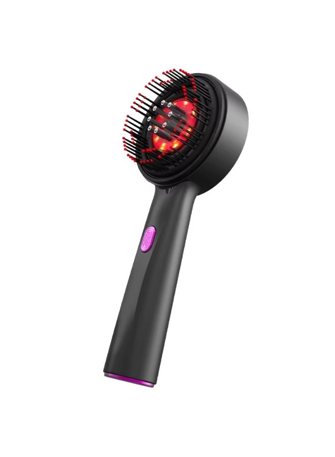 630nm Red Light Scalp Massage Comb with Serum Reservoir – Type-C Charging - Image 4