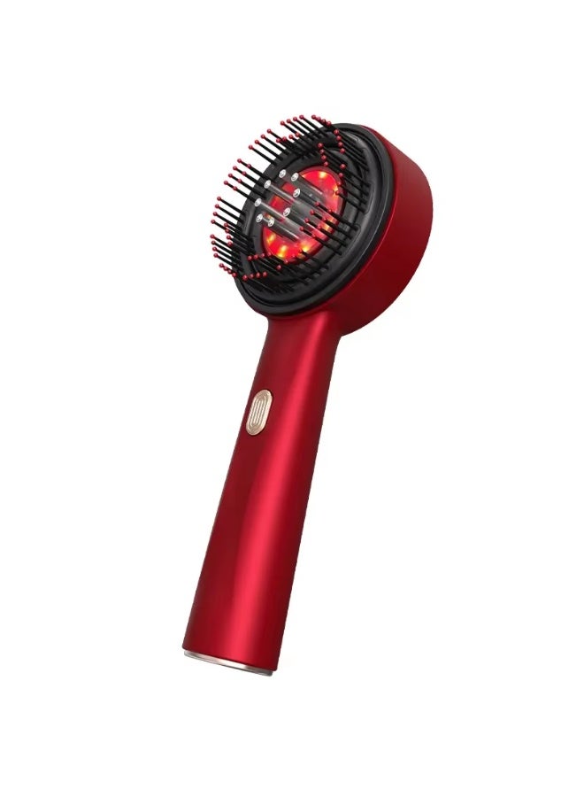 630nm Red Light Scalp Massage Comb with Serum Reservoir – Type-C Charging - Image 2
