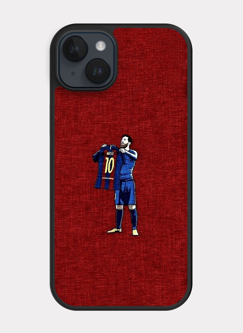 PXLAAT iPhone 14 Plus case cover Lionel Messi - Image 1
