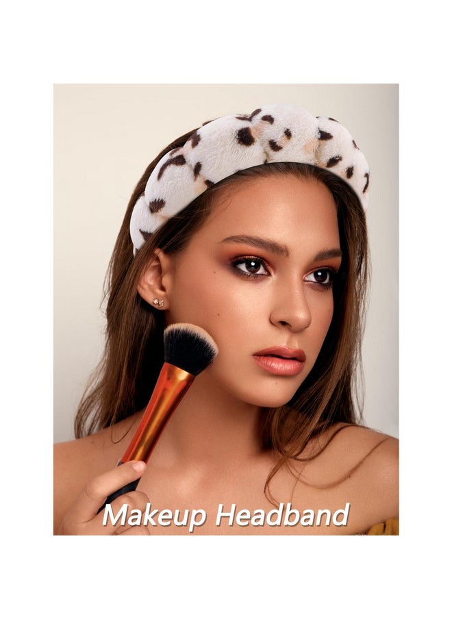 Velscrun Hairband Set 6 Pack Spa Headband With Bow Makeup Headband Face Wash Headband Skincare Headbands Microfiber Hair Band For Women Ideal Gifts  - Image 3