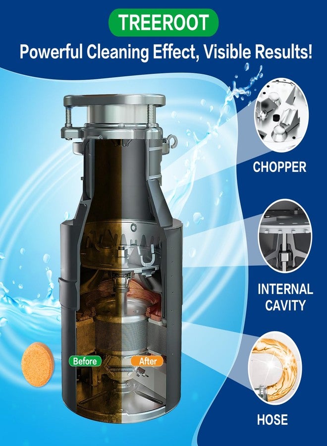 Treeroot 30 Pack Garbage Disposal Cleaner Deodorizer Tablets - Image 3