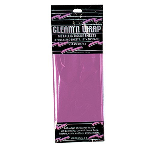 Beistle 50602C 3Pack Gleam N Wrap Metallic Sheets 18Inch by 30Inch - Image 2