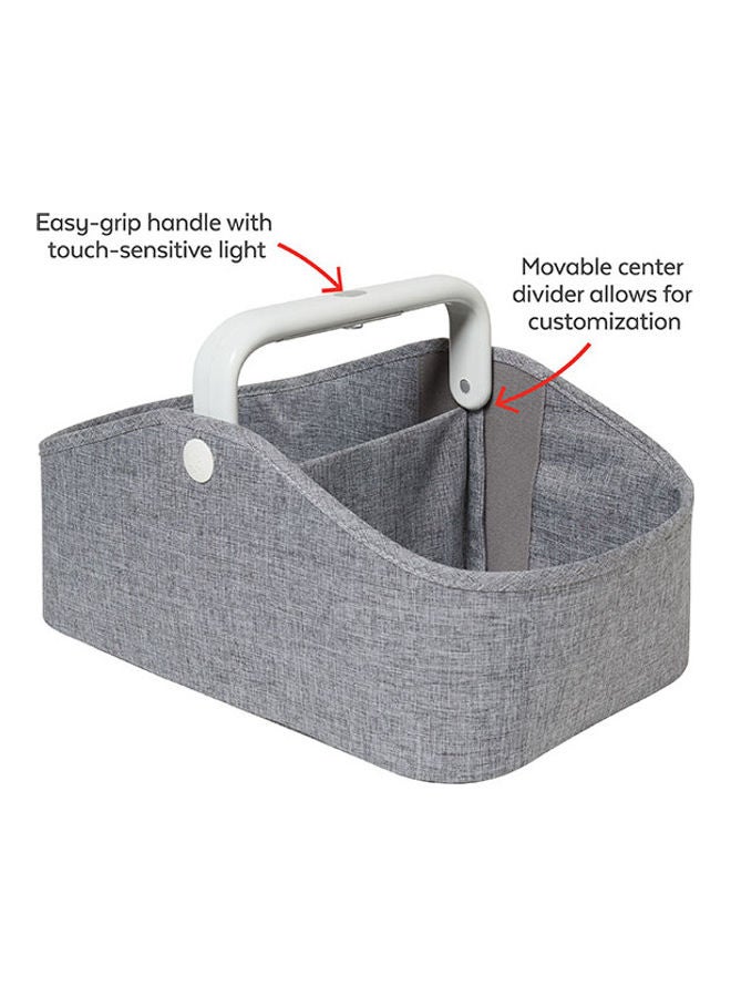 Skip Hop Light Up Diaper Caddy, Grey, 1 Count - 304300 - Image 3