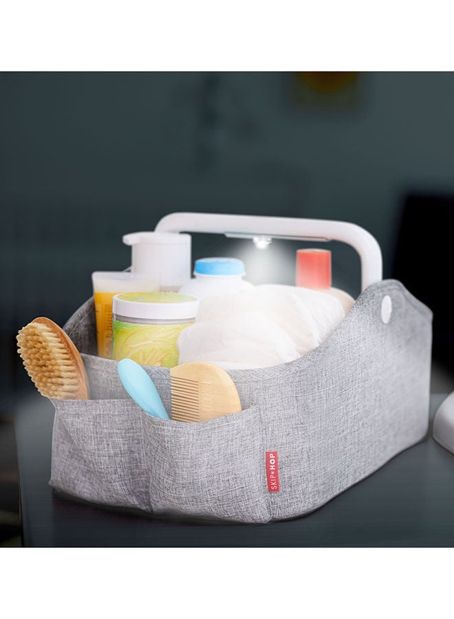Skip Hop Light Up Diaper Caddy, Grey, 1 Count - 304300 - Image 5