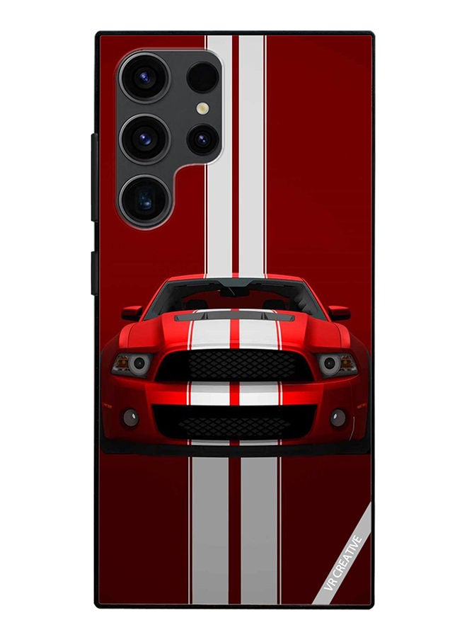 VR CREATIVE Protective Case Cover For Samsung Galaxy S23 Ultra 5G Car Design Multicolour - Image 1