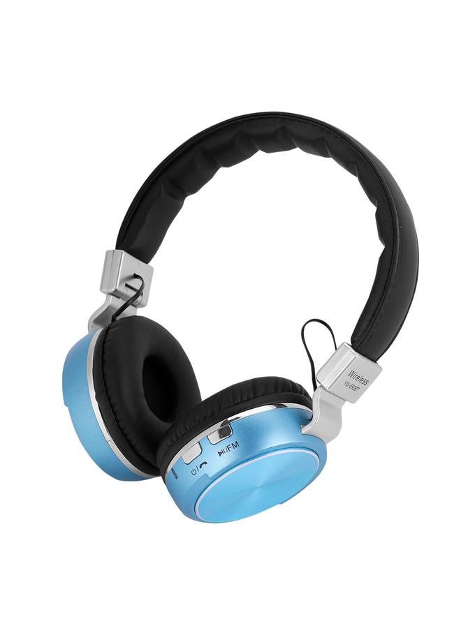 Wireless Bluetooth 4.1 Noise Cancelling Stereo Sound Over-ear Headset Headphone Earphones Blue