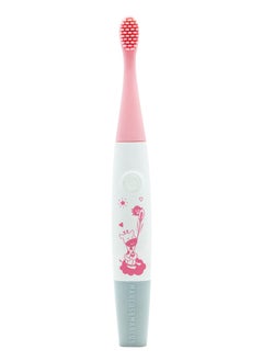 Marcus & Marcus Kids Sonic Silicone Toothbrush -Pink  - Image 1