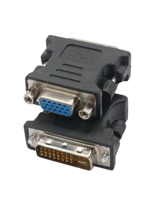 نيوترل محول من DVI إلى VGA، ذكر DVI إلى أنثى VGA، محول بطاقة رسوميات DVI24 +5، كابل محول الشاشة - Image 2
