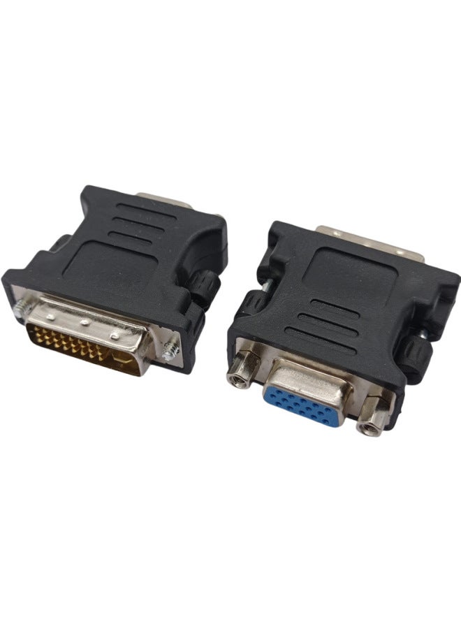 نيوترل محول من DVI إلى VGA، ذكر DVI إلى أنثى VGA، محول بطاقة رسوميات DVI24 +5، كابل محول الشاشة - Image 5
