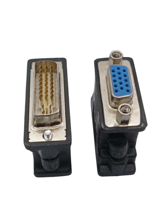 نيوترل محول من DVI إلى VGA، ذكر DVI إلى أنثى VGA، محول بطاقة رسوميات DVI24 +5، كابل محول الشاشة - Image 4