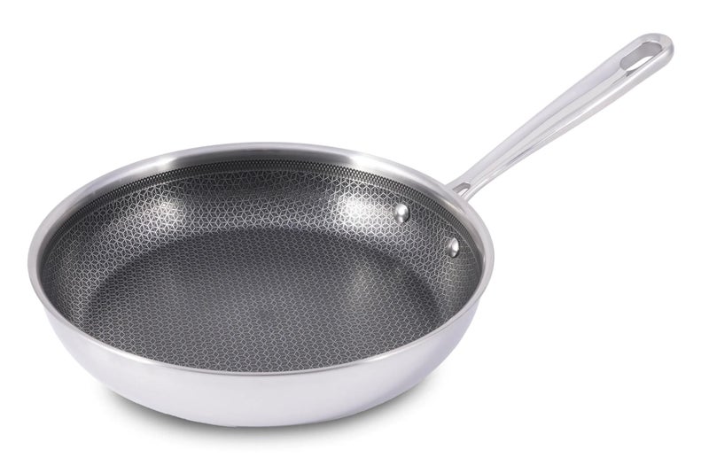 T-fal HybridMesh Stainless Steel, 8 inch Frypan, E5260264 - Image 3
