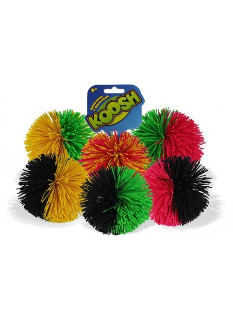 Koosh Ball Soft Active Fun Toy - 1x Random Coloured Koosh Ball