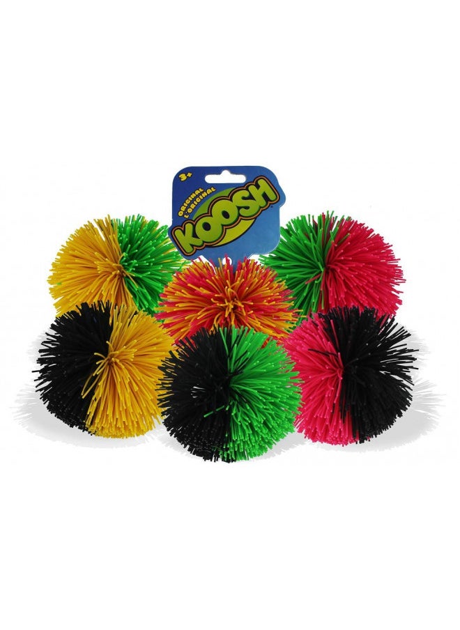 Basic Fun - Koosh Ball Soft Active Fun Toy - 1x Random Coloured Koosh Ball - Image 1