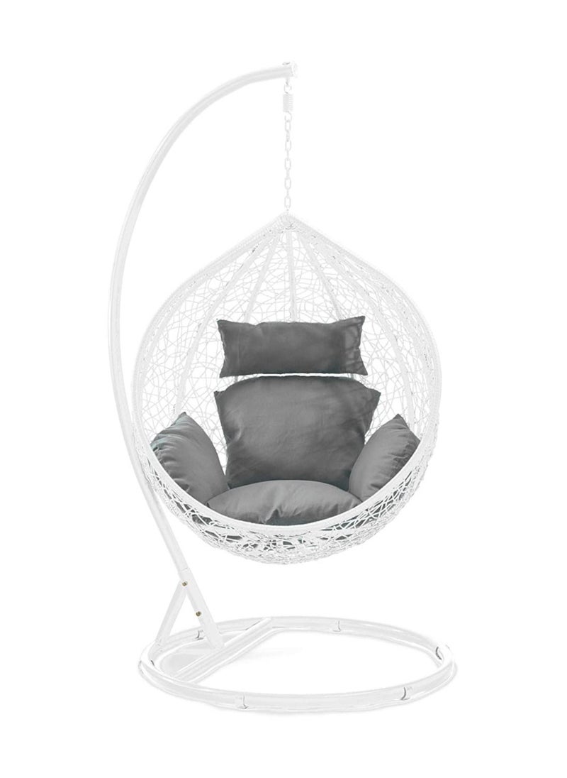 Sampa Rattan Sampa Rattan One-Person Swing Chair – Relaxation Meets Art in This Hanging Seat.  - Image 2