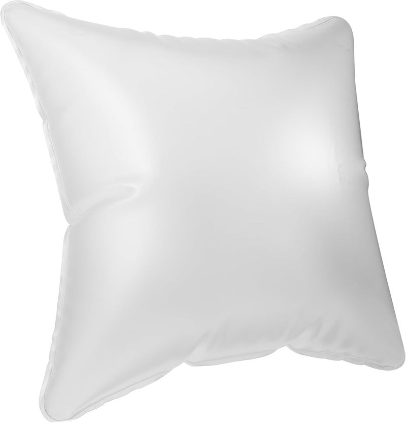 Inflatable Pillow Insert Square 36cm X 36cm Frosted for Camping and Car Use, Lightweight Portable Sofa and Travel Pillow for Outdoor Recreation - Image 1